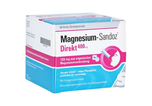 MAGNESIUM SANDOZ Direkt 400 mg Sticks – PZN 14210072 (PZN 14210072)