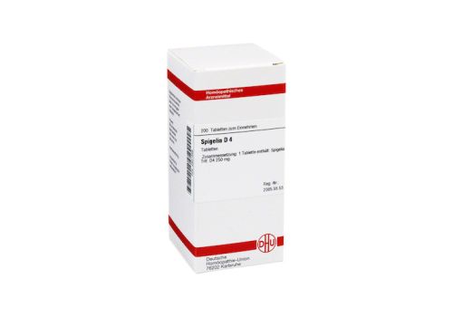 SPIGELIA D 4 Tabletten – PZN 02931599 (PZN 02931599)