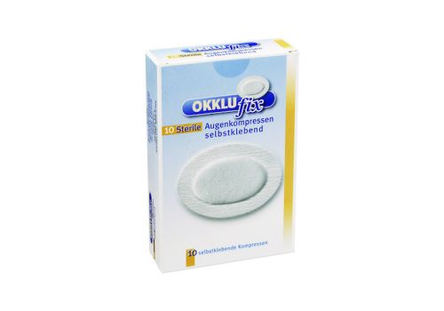 OKKLUFIX Augenkompressen steril selbstklebend – PZN 03105573 (PZN 03105573)