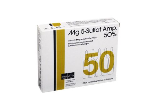 Mg 5-Sulfat 50% – PZN 03273980 (PZN 03273980)