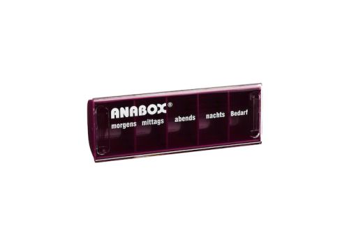 ANABOX Tagesbox rot – PZN 03029777 (PZN 03029777)