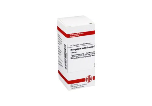 MANGANUM SULFURICUM D 12 Tabletten – PZN 04226563 (PZN 04226563)