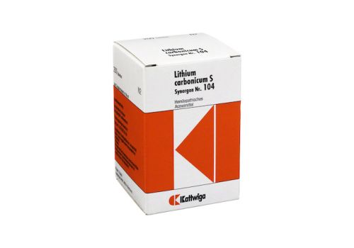 SYNERGON KOMPLEX 104 Lithium carbonicum S Tabl. – PZN 03634165 (PZN 03634165)