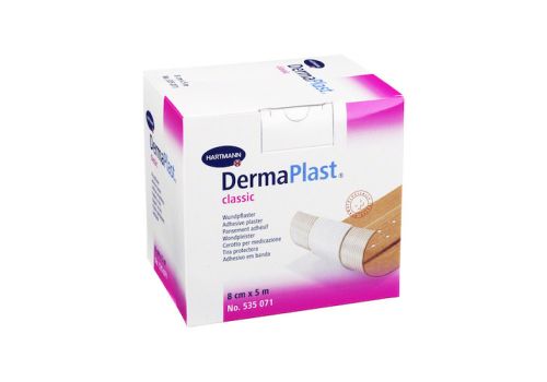 DERMAPLAST CLASSIC Wundpflaster 8 cmx5 m – PZN 03645884 (PZN 03645884)