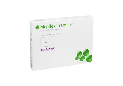 MEPILEX Transfer Schaumverband 10x12 cm steril – PZN 04047932 (PZN 04047932)