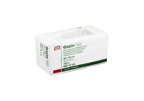 GAZIN Mullkomp.10x10 cm unsteril 16fach RK – PZN 03959513 (PZN 03959513)