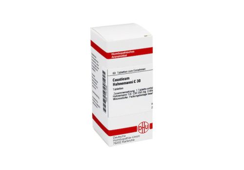 CAUSTICUM HAHNEMANNI C 30 Tabletten – PZN 07141548 (PZN 07141548)