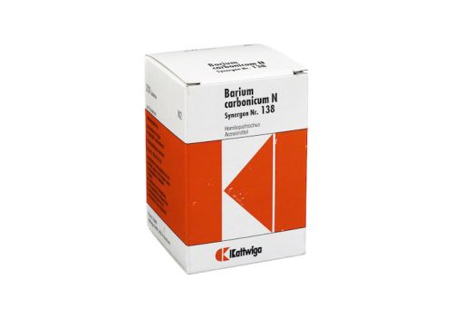 SYNERGON KOMPLEX 138 Barium carbonicum N Tabletten – PZN 04905258 (PZN 04905258)