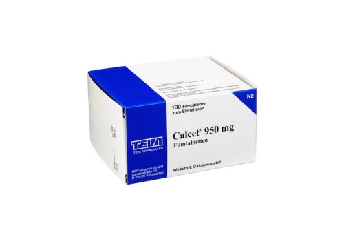 CALCET 950 mg Filmtabletten – PZN 07226500 (PZN 07226500)