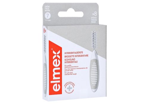 ELMEX Interdentalbürsten ISO Gr.7 1,3 mm grau – PZN 17149485 (PZN 17149485)