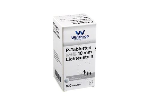 P TABLETTEN weiß 10 mm – PZN 04997450 (PZN 04997450)