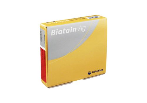 BIATAIN Ag Schaumverband 7,5x7,5 cm selbst haftend – PZN 06155732 (PZN 06155732)