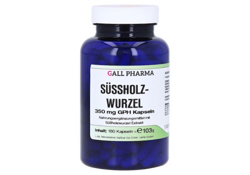 SÜSSHOLZWURZEL 350 mg GPH Kapseln – PZN 05530530 (PZN 05530530)