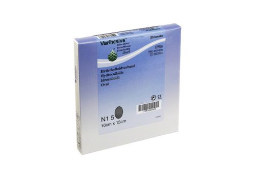 VARIHESIVE extra dünn 10x15 cm HKV hydroaktiv oval – PZN 06869928 (PZN 06869928)