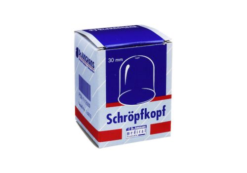 SCHRÖPFKOPF 3 cm Glas – PZN 07112009 (PZN 07112009)