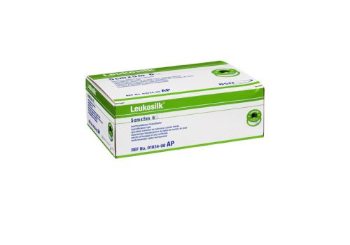 LEUKOSILK 5 cmx5 m – PZN 04593669 (PZN 04593669)