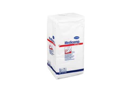 MEDICOMP extra Vlieskomp.unsteril 10x10 cm 6lagig – PZN 04783938 (PZN 04783938)