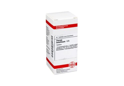 ZINCUM METALLICUM C 6 Tabletten – PZN 07183937 (PZN 07183937)