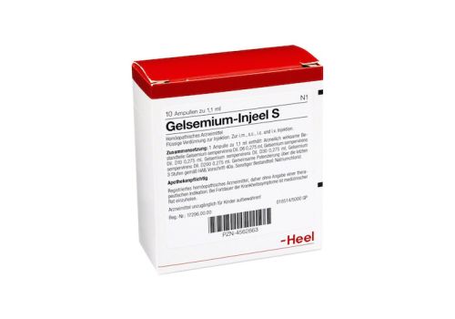 GELSEMIUM INJEEL S Ampullen – PZN 04562663 (PZN 04562663)