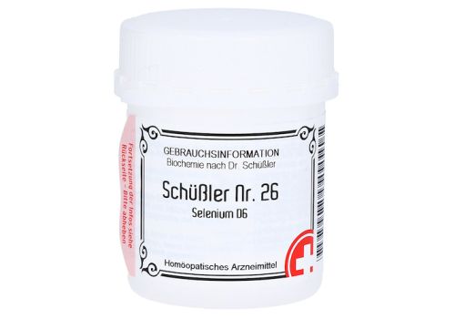 SCHÜSSLER Nr.26 Selenium D 6 Tabletten – PZN 11031995 (PZN 11031995)