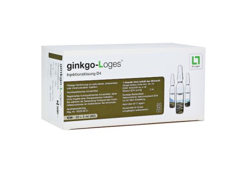 GINKGO-LOGES Injektionslösung D 4 Ampullen – PZN 10729268 (PZN 10729268)