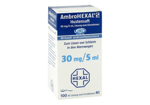 AmbroHEXAL S Hustensaft 30mg/5ml – PZN 00839180 (PZN 00839180)