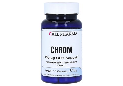 CHROM 100 µg GPH Kapseln – PZN 04527721 (PZN 04527721)