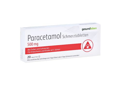 Paracetamol Schmerztabletten 500mg – PZN 11162504 (PZN 11162504)