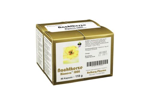 NACHTKERZE BIOXERA 1000 Kapseln – PZN 08921627 (PZN 08921627)