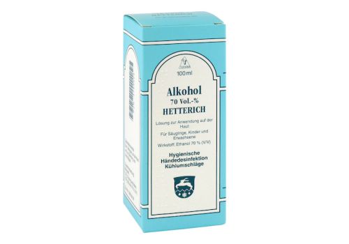 ALKOHOL 70% V/V Hetterich – PZN 04769660 (PZN 04769660)