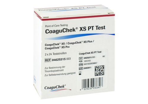 COAGUCHEK XS PT Test – PZN 01001243 (PZN 01001243)