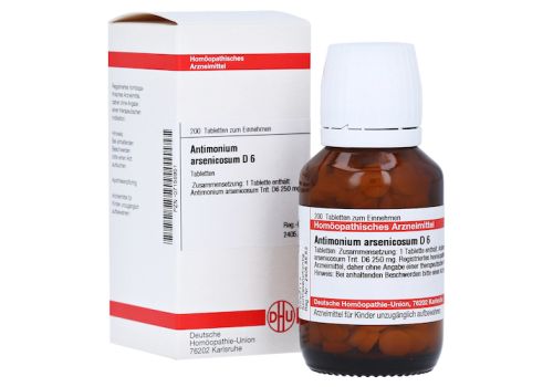 ANTIMONIUM ARSENICOSUM D 6 Tabletten – PZN 07158951 (PZN 07158951)