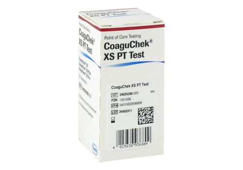 COAGUCHEK XS PT Test – PZN 01001266 (PZN 01001266)