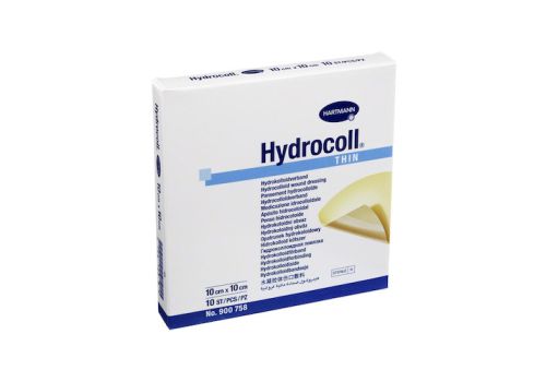 HYDROCOLL thin Wundverband 10x10 cm – PZN 07547670 (PZN 07547670)