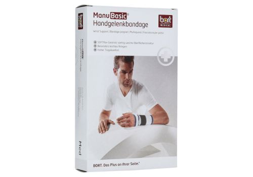 BORT ManuBasic Bandage rechts M haut – PZN 00238931 (PZN 00238931)