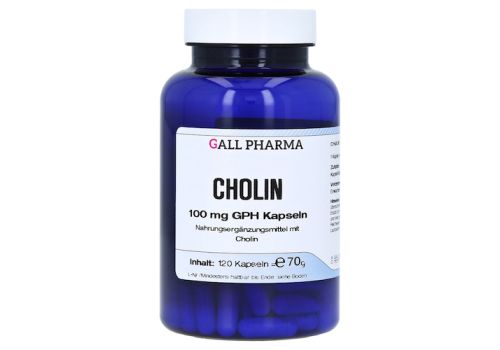 CHOLIN 100 mg GPH Kapseln – PZN 03378354 (PZN 03378354)