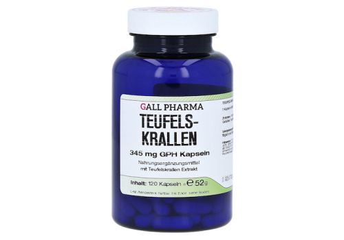 TEUFELSKRALLEN 345 mg GPH Kapseln – PZN 12539520 (PZN 12539520)