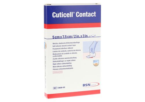 CUTICELL Contact 5x7,5 cm Verband – PZN 08515117 (PZN 08515117)