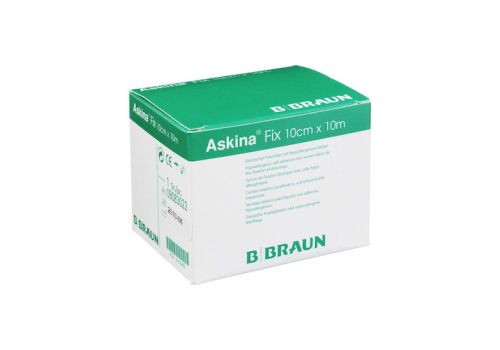 ASKINA Fix Fixiervlies 10 cmx10 m hypoallergen – PZN 07412295 (PZN 07412295)