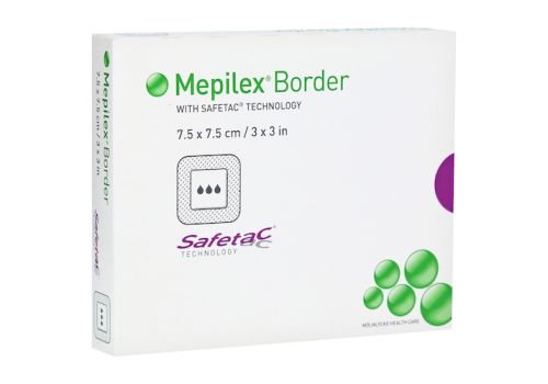 MEPILEX Border Schaumverband 7,5x7,5 cm – PZN 11747676 (PZN 11747676)