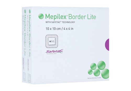 MEPILEX Border Lite Schaumverb.10x10 cm steril – PZN 14340751 (PZN 14340751)