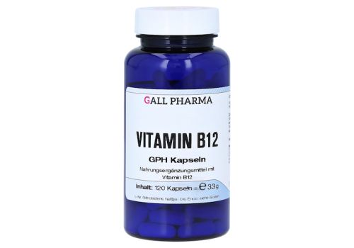 VITAMIN B12 GPH 3 µg Kapseln – PZN 02559504 (PZN 02559504)