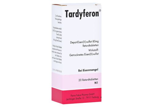 Tardyferon Depot-Eisen(II)-sulfat 80mg – PZN 02494029 (PZN 02494029)