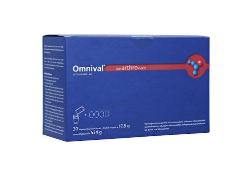 OMNIVAL orthomolekul.2OH arthro norm 30Gran.Kap. – PZN 06588431 (PZN 06588431)