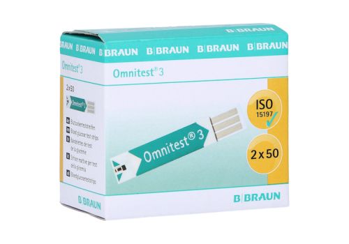 OMNITEST 3 Blutzucker Sensoren Teststreifen – PZN 06435584 (PZN 06435584)