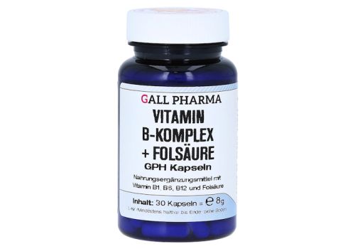 VITAMIN B KOMPLEX+Folsäure Kapseln – PZN 03379595 (PZN 03379595)