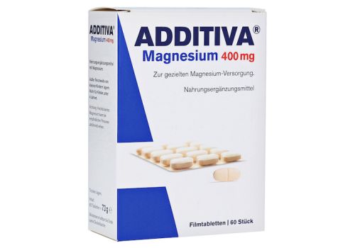 ADDITIVA Magnesium 400 mg Filmtabletten – PZN 06139331 (PZN 06139331)