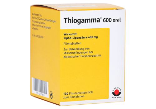 Thiogamma 600 oral – PZN 04774626 (PZN 04774626)