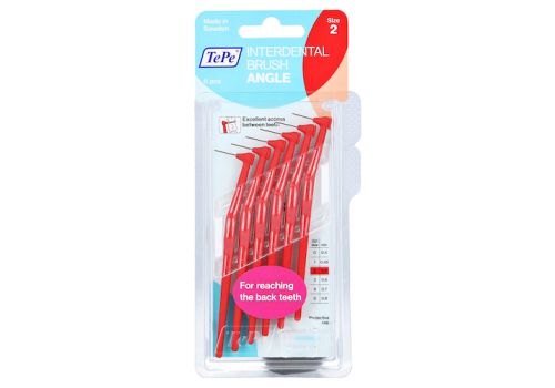 TEPE Angle Interdentalbürste 0,5mm rot – PZN 07708848 (PZN 07708848)