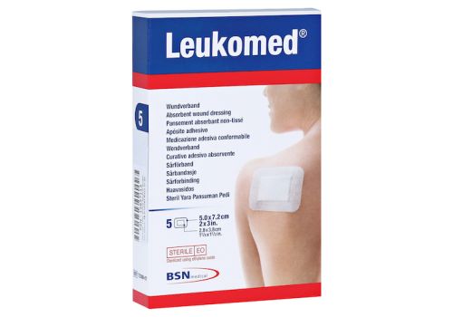 LEUKOMED sterile Pflaster 5x7,2 cm – PZN 12657113 (PZN 12657113)